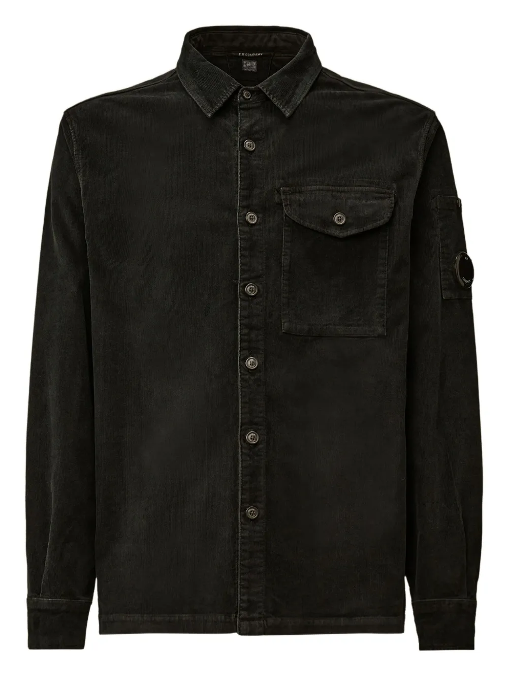 Вельветовая рубашка с карманом C.P. Company, черный
Вельветовая рубашка с карманом C.P. Company, черный