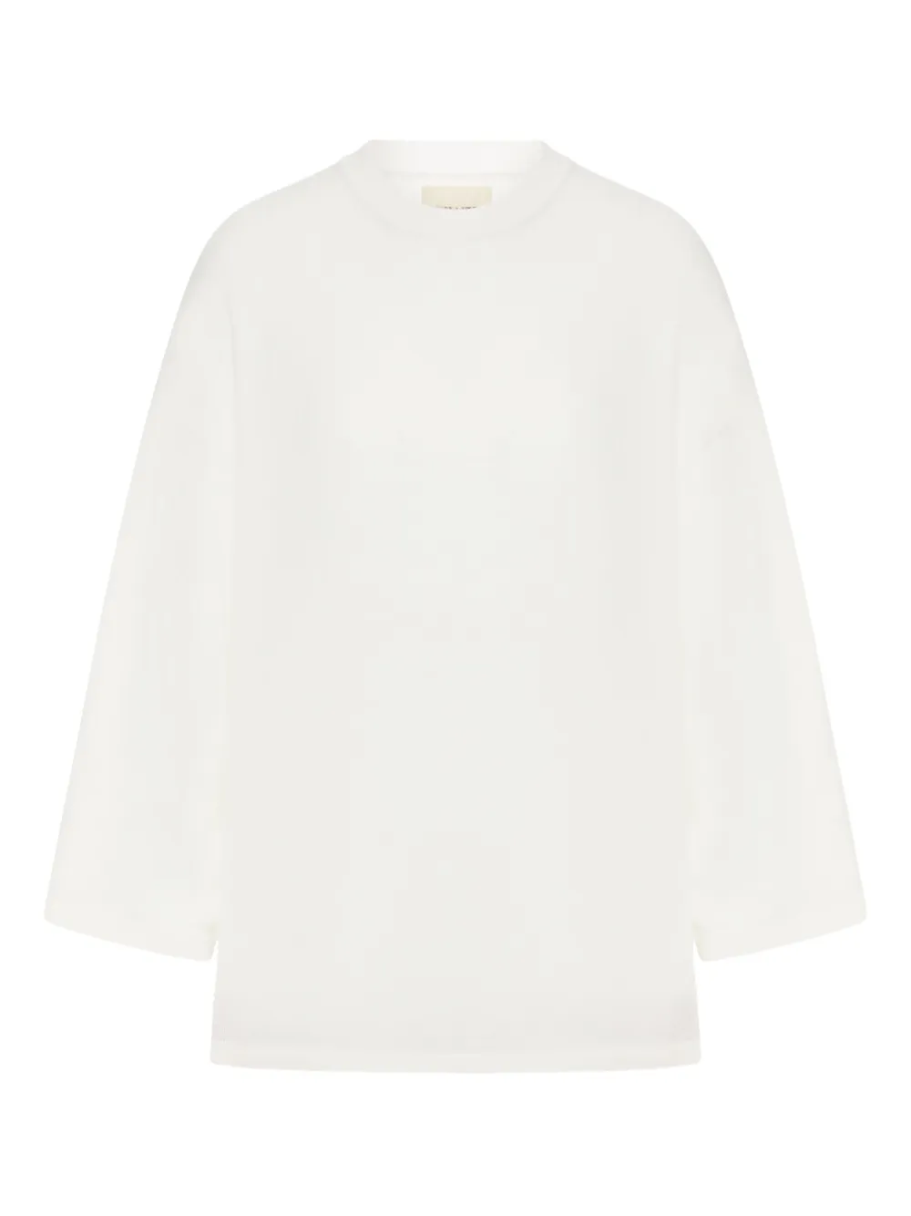 Шерстяной свитер с круглым вырезом KHAITE, белый
Шерстяной свитер с круглым вырезом KHAITE, белый