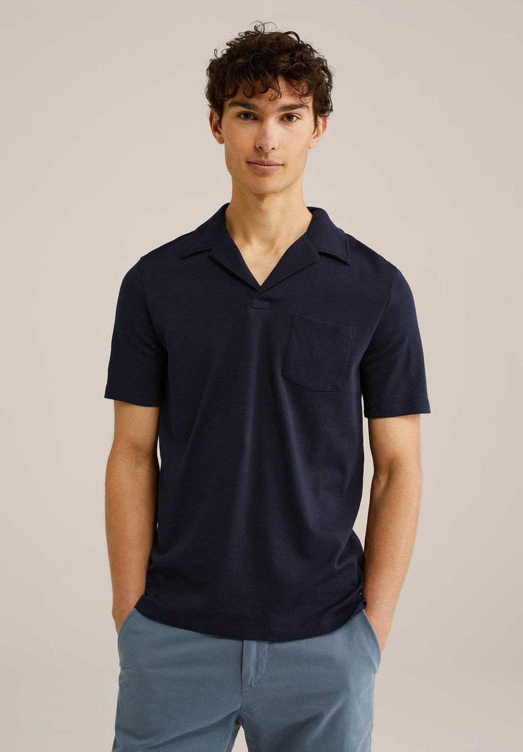 Рубашка поло WE Fashion, темно-синий
Рубашка поло WE Fashion, темно-синий