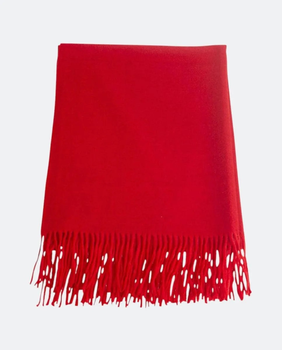 Вязаный шарф с бахромой, гладкий прямоугольный, легкий и современный шарф из полиэстера Kbas, красный
Вязаный шарф с бахромой, гладкий прямоугольный, легкий и современный шарф из полиэстера Kbas, красный