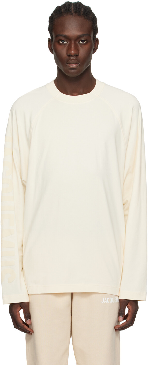 Бежевая футболка с длинным рукавом Les Classiques 'Le tShirt Typo manches longues JACQUEMUS
Бежевая футболка с длинным рукавом Les Classiques 'Le tShirt Typo manches longues JACQUEMUS