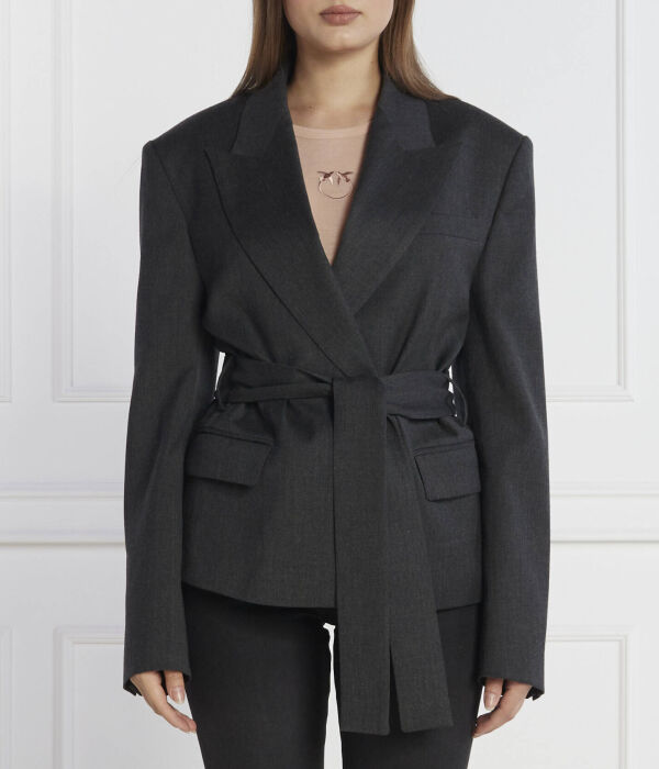 Шерстяная куртка Regular fit Pinko, черный
Шерстяная куртка Regular fit Pinko, черный