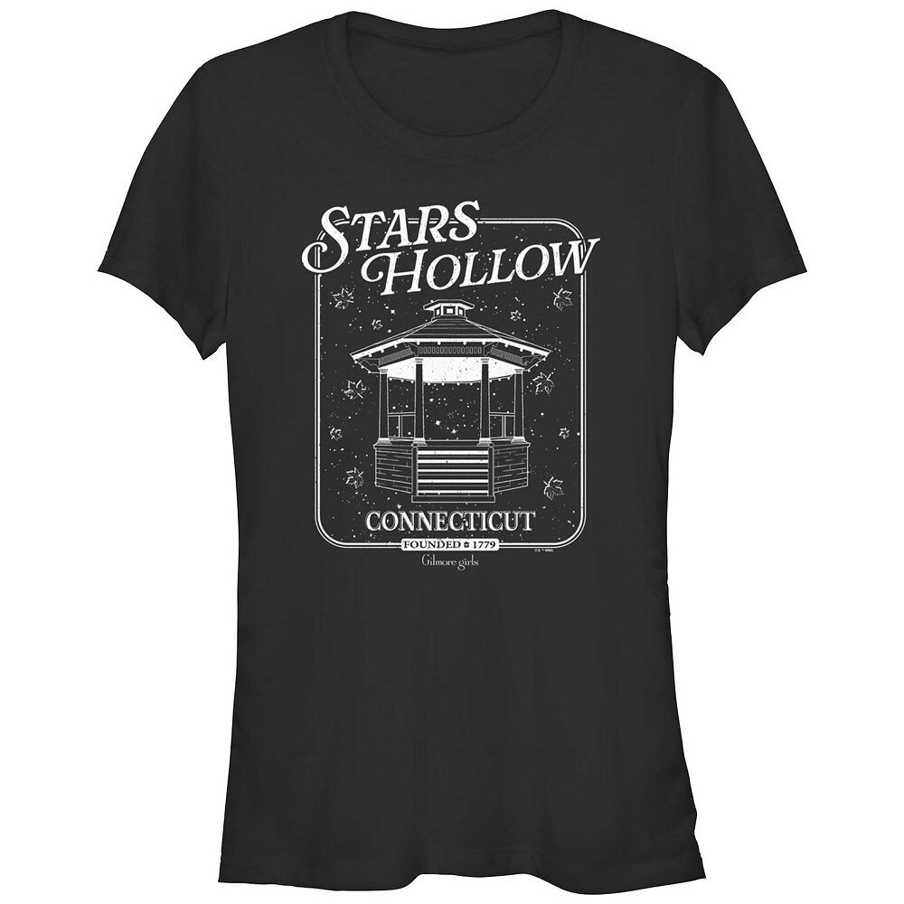 Футболка Gilmore Girls Stars Hollow Connecticut Gazebo для юниоров с графическим рисунком Licensed Character, черный
Футболка Gilmore Girls Stars Hollow Connecticut Gazebo для юниоров с графическим рисунком Licensed Character, черный