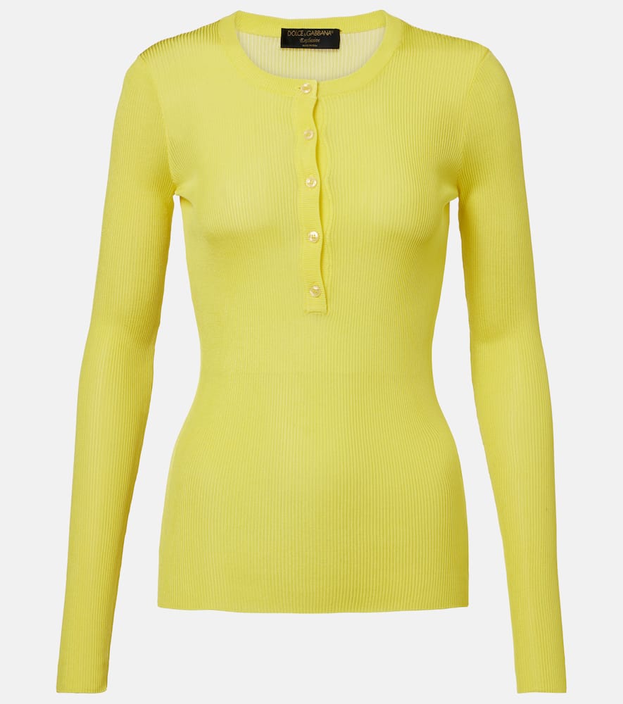 Ребристый свитер Dolce&Gabbana, Green-Yellow
Ребристый свитер Dolce&Gabbana, Green-Yellow