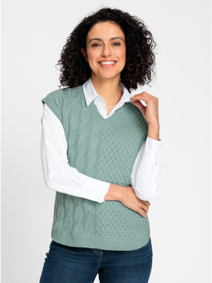 WITT WEIDEN Жилет-пуловер цвета лаймовой мяты
WITT WEIDEN Жилет-пуловер цвета лаймовой мяты