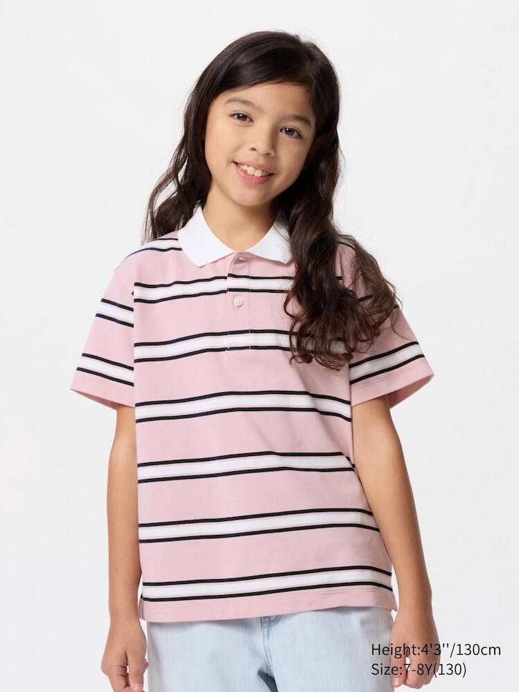 Рубашка-Поло в полоску Uniqlo, цвет 12 розовый
Рубашка-Поло в полоску Uniqlo, цвет 12 розовый