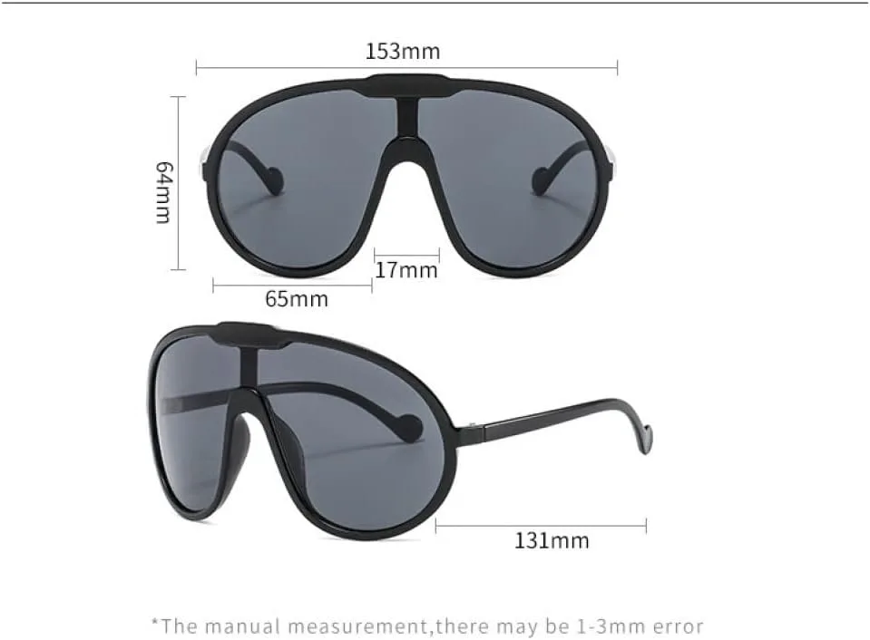 Солнцезащитные очки-щитки One Piece для женщин, солнцезащитные очки с увеличенной дугой для мужчин в стиле хип-хоп с градиентным переходом цвета generic, Clear Pink
Солнцезащитные очки-щитки One Piece для женщин, солнцезащитные очки с увеличенной дугой для мужчин в стиле хип-хоп с градиентным переходом цвета generic, Clear Pink