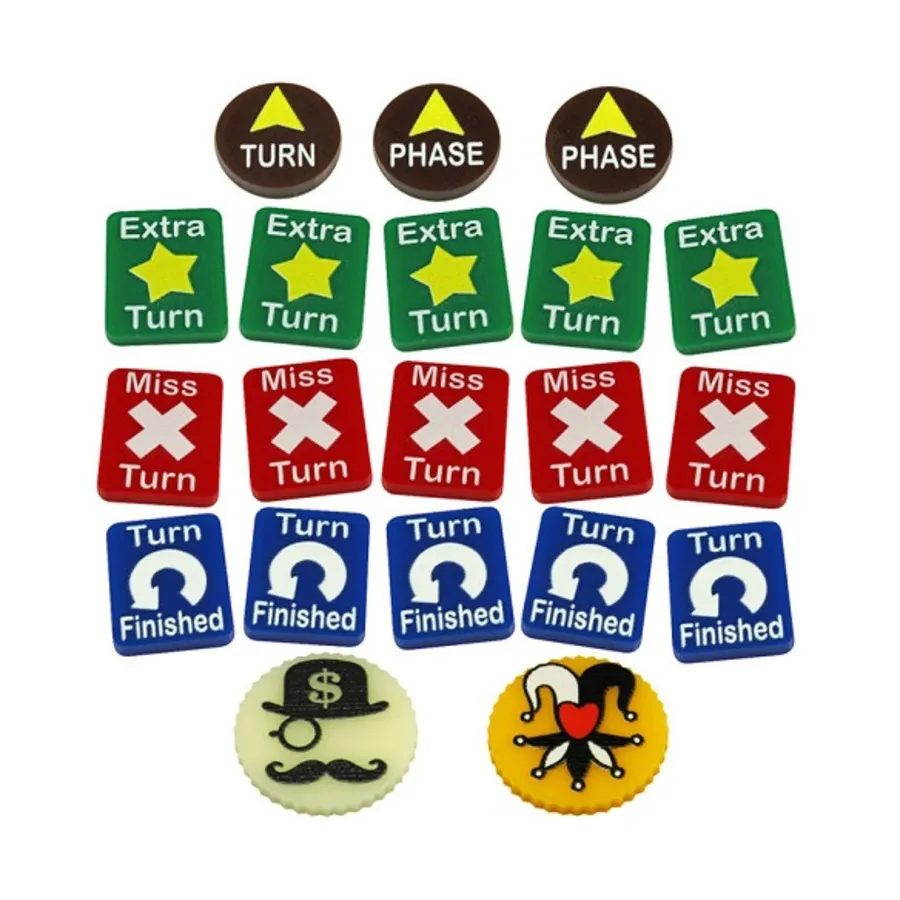 Набор миниатюрных игровых жетонов, Token Sets - Miscellaneous (Litko Aerosystems)
Набор миниатюрных игровых жетонов, Token Sets - Miscellaneous (Litko Aerosystems)