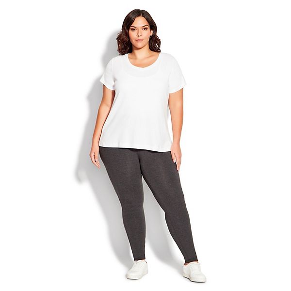 Женские леггинсы plus size petite high rise Avenue, Charcoal
Женские леггинсы plus size petite high rise Avenue, Charcoal