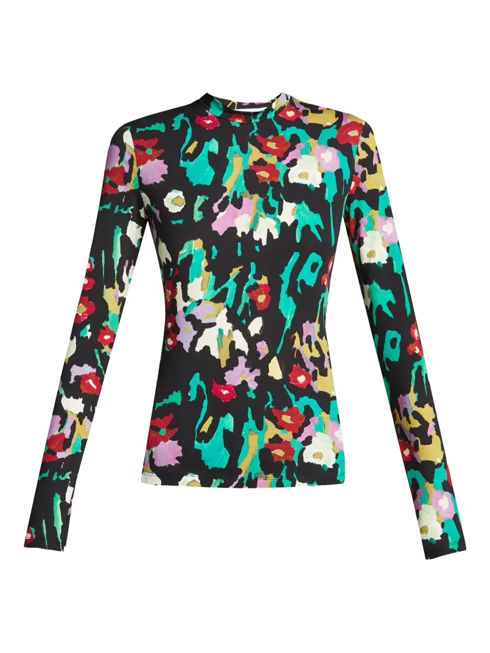 Водолазка с цветочным принтом Proenza Schouler, черный
Водолазка с цветочным принтом Proenza Schouler, черный