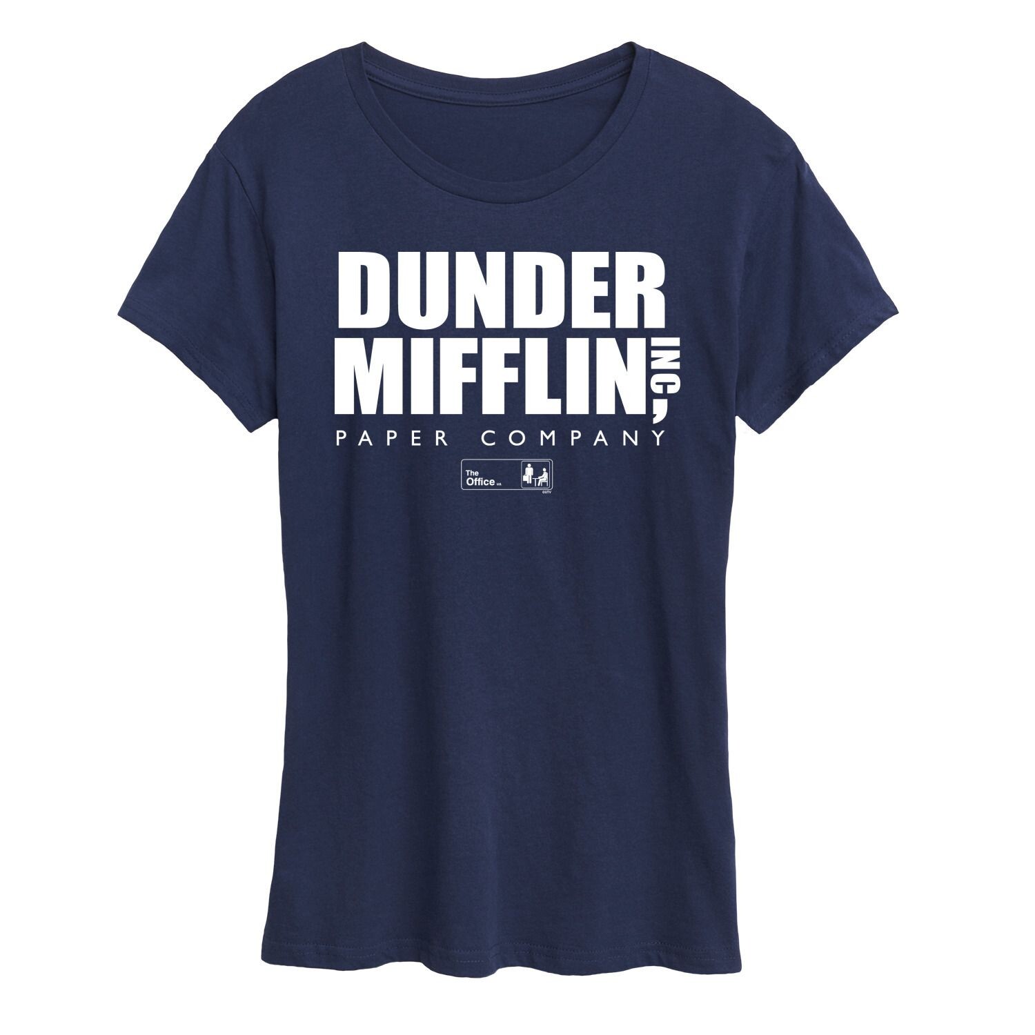 Женская футболка с логотипом The Office Dunder Mifflin Licensed Character, темно-синий
Женская футболка с логотипом The Office Dunder Mifflin Licensed Character, темно-синий
