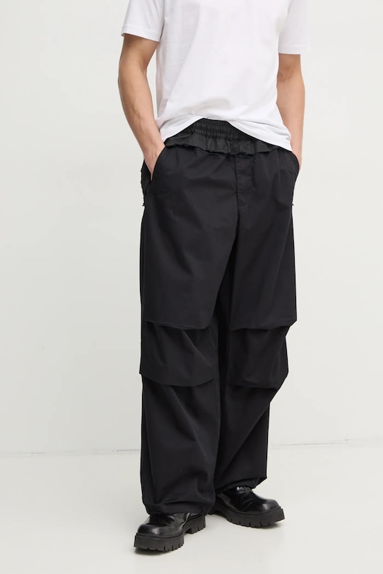 Хлопковые брюки P-Gustaf Trousers Diesel, черный
Хлопковые брюки P-Gustaf Trousers Diesel, черный