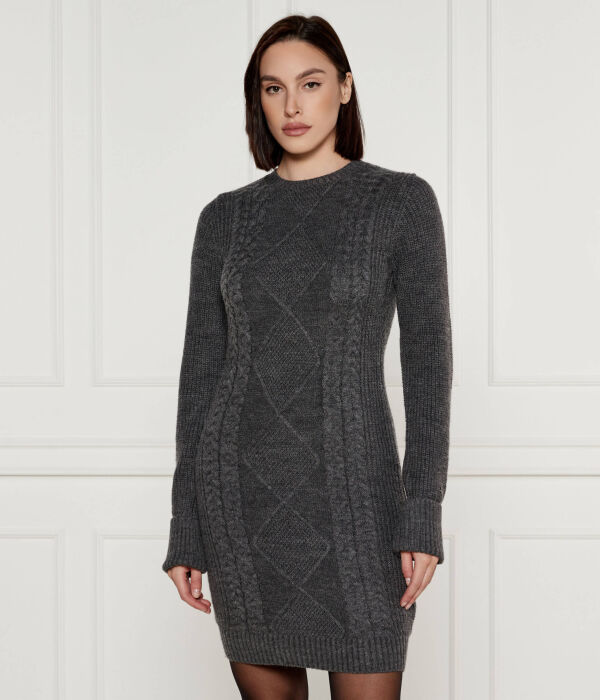 Платье Guess Jeans с добавлением шерсти, серый
Платье Guess Jeans с добавлением шерсти, серый