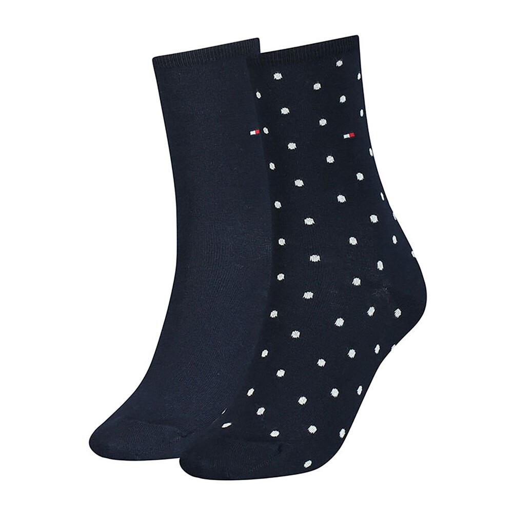 Носки Tommy Hilfiger Dot Classic 2 шт, синий 
Носки Tommy Hilfiger Dot Classic 2 шт, синий