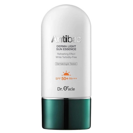 Антибактериальная дерма легкая солнцезащитная эссенция Spf50 - 60 мл Dr. Oracle
Антибактериальная дерма легкая солнцезащитная эссенция Spf50 - 60 мл Dr. Oracle