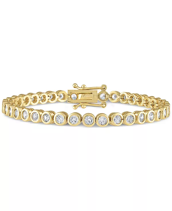 Наташа теннисный браслет Ben Oni, gold
Наташа теннисный браслет Ben Oni, gold