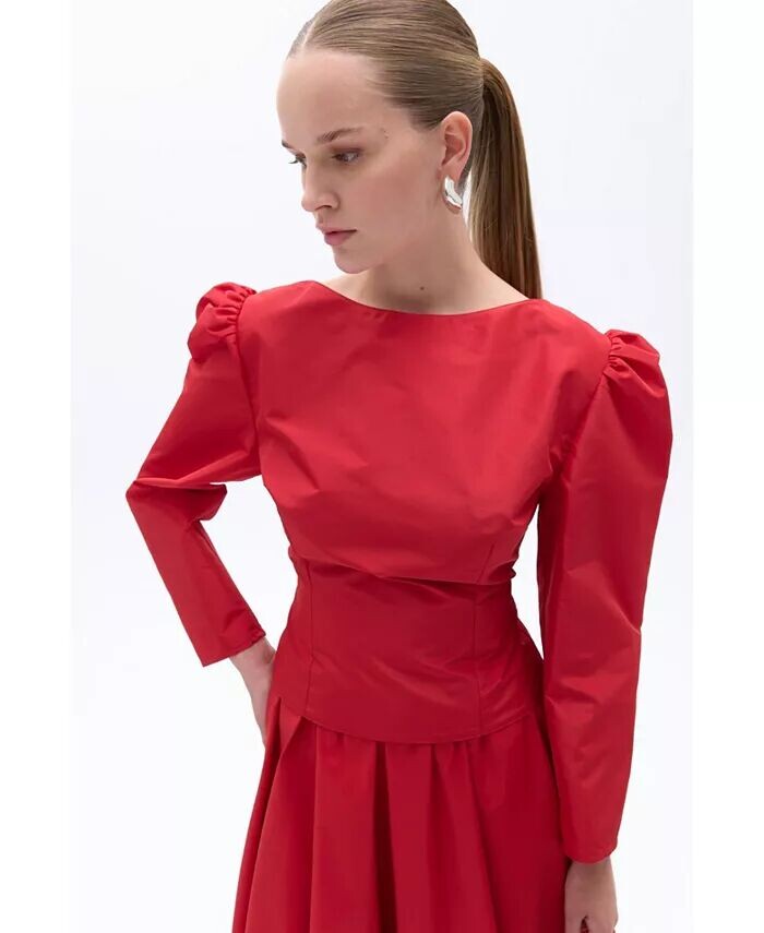 Женская блузка с вырезом-лодочкой NOCTURNE, красный
Женская блузка с вырезом-лодочкой NOCTURNE, красный