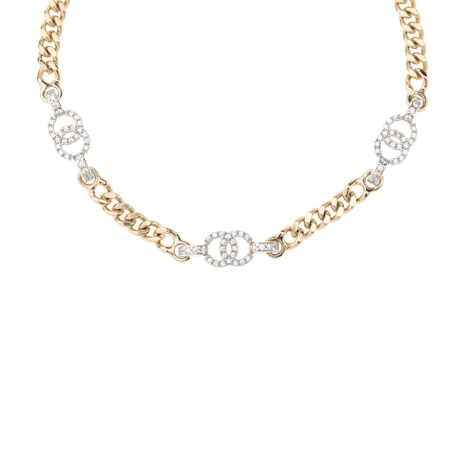 CHANEL Золотое металлическое колье Women's Gold
CHANEL Золотое металлическое колье Women's Gold