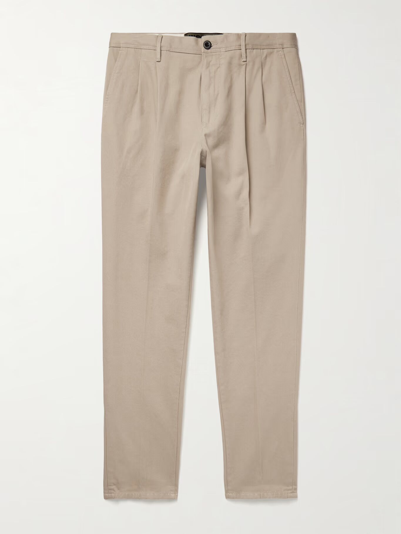 Узкие брюки из хлопчатобумажной саржи со складками INCOTEX, бежевый
Узкие брюки из хлопчатобумажной саржи со складками INCOTEX, бежевый