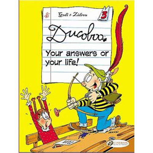 Книга Ducoboo Vol.3: Your Answers Or Your Life (Paperback)
Книга Ducoboo Vol.3: Your Answers Or Your Life (Paperback)