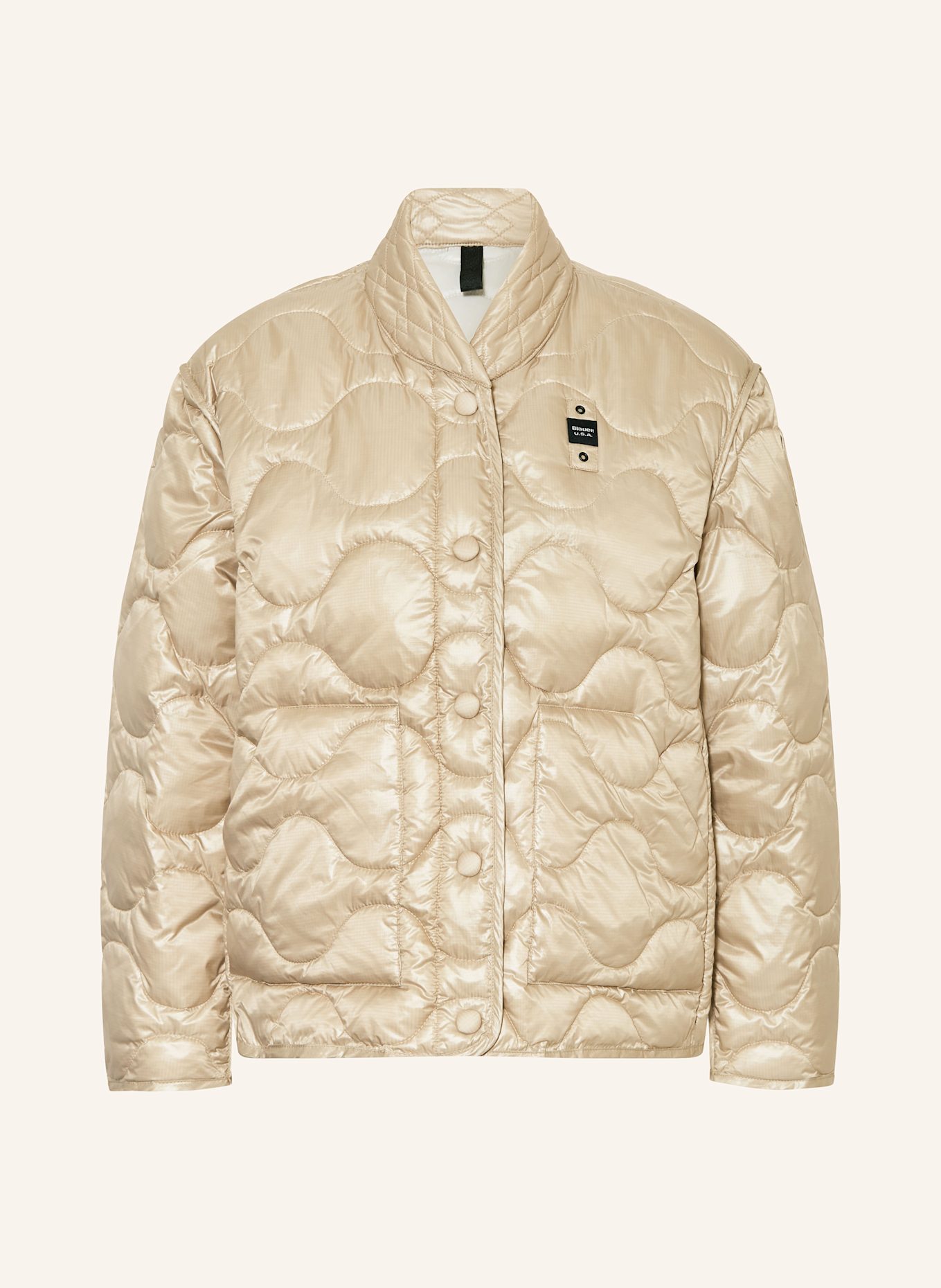 Стеганая куртка Марси Blauer, бежевый 
Стеганая куртка Марси Blauer, бежевый