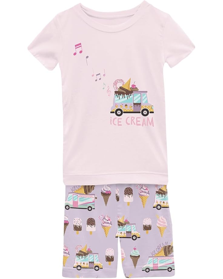 Пижама Kickee Pants Kids Short, цвет Thistle Ice Cream Truck
Пижама Kickee Pants Kids Short, цвет Thistle Ice Cream Truck