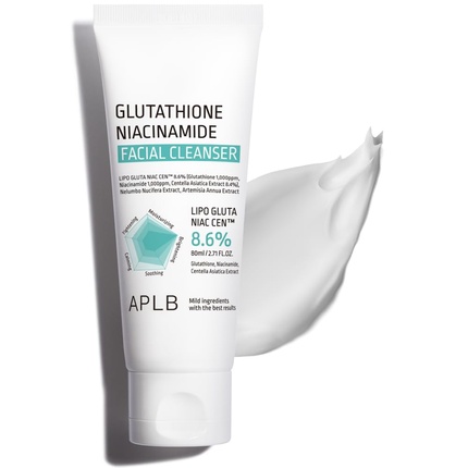 Очищающее средство для лица Glutathione Niacinamide Lipo Gluta Niac 8.6% 2.71
Очищающее средство для лица Glutathione Niacinamide Lipo Gluta Niac 8.6% 2.71