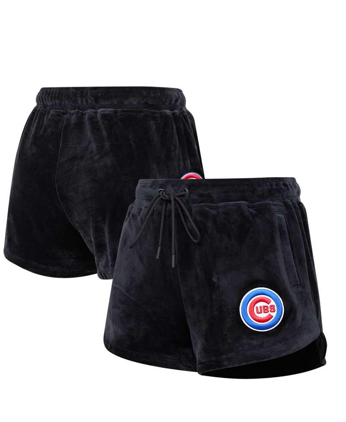 Черные женские классические велюровые шорты Chicago Cubs для отдыха Pro Standard, черный
Черные женские классические велюровые шорты Chicago Cubs для отдыха Pro Standard, черный