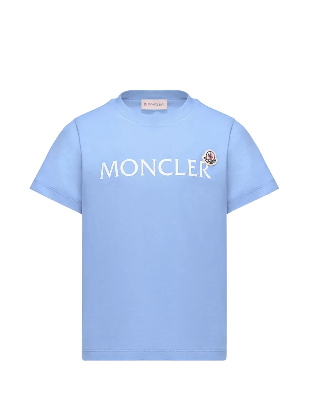 Хлопковая футболка с логотипом Moncler Enfant, синий
Хлопковая футболка с логотипом Moncler Enfant, синий