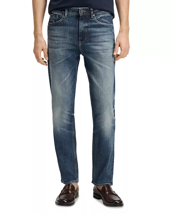 Джинсы C-Ogden зауженного кроя, средне-синего цвета. Boss, синий
Джинсы C-Ogden зауженного кроя, средне-синего цвета. Boss, синий