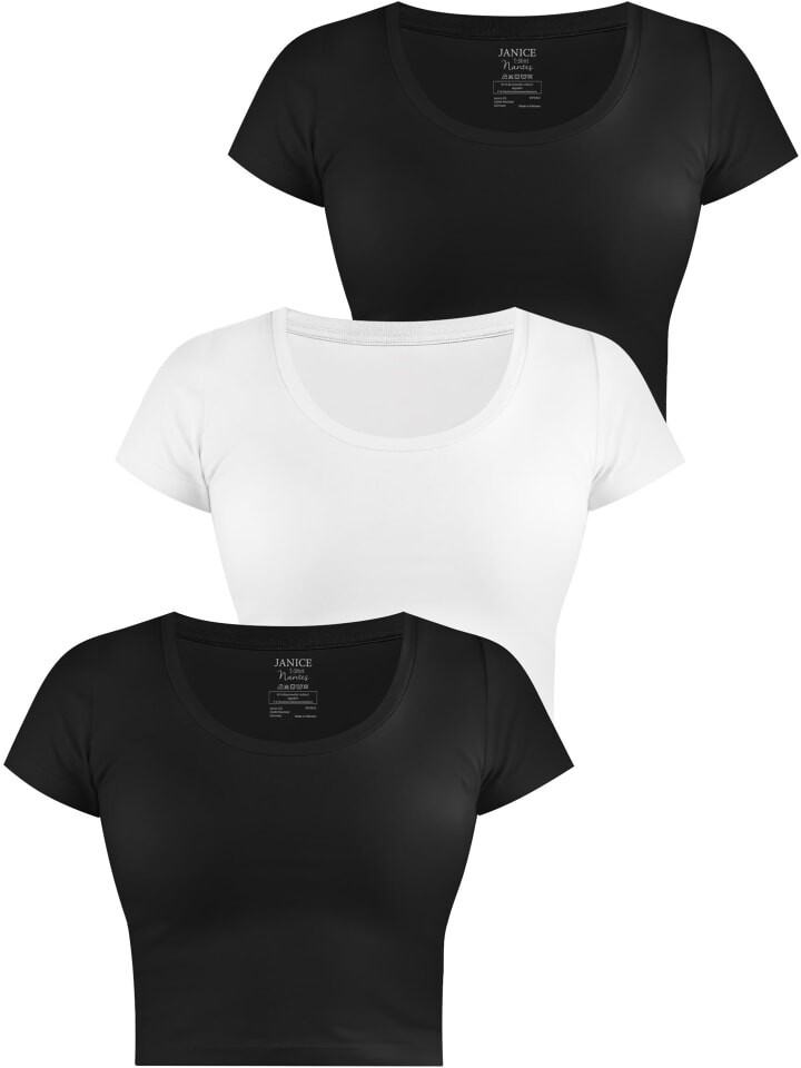 Футболка Janice Nantes, цвет schwarz/weiß/schwarz
Футболка Janice Nantes, цвет schwarz/weiß/schwarz