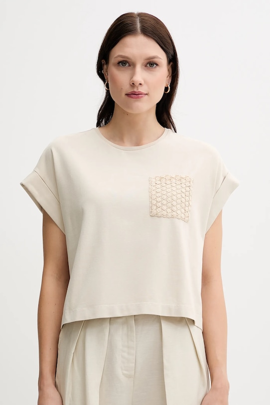 Футболка United Colors Of Benetton, бежевый
Футболка United Colors Of Benetton, бежевый