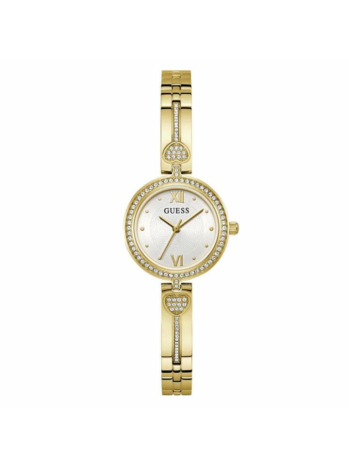 Guess Аналоговые женские часы в золоте
Guess Аналоговые женские часы в золоте