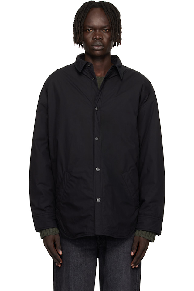 Рубашка на пуговицах Acne Studios, черный
Рубашка на пуговицах Acne Studios, черный