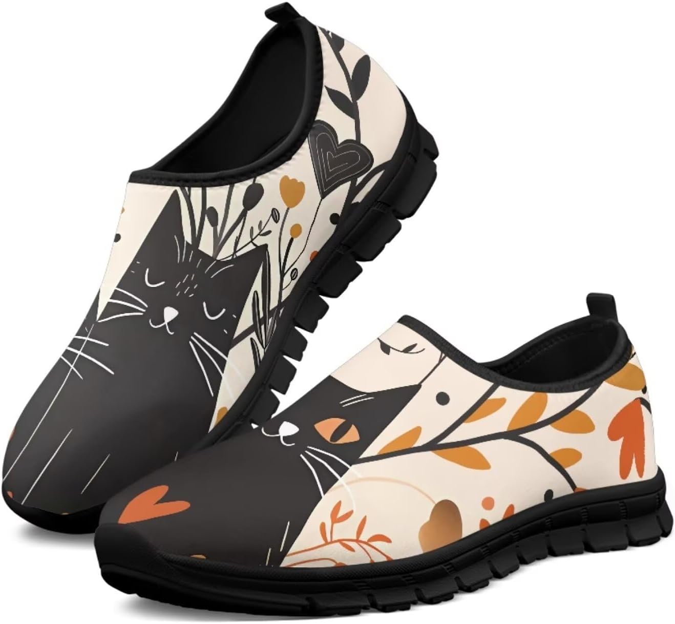 Мужские слипоны Twousenru, удобные повседневные лоферы, широкие, с нескользящей подошвой, обувь для работы, домашние тапочки, легкие кроссовки для улицы, Floral & Cat
Мужские слипоны Twousenru, удобные повседневные лоферы, широкие, с нескользящей подошвой, обувь для работы, домашние тапочки, легкие кроссовки для улицы, Floral & Cat