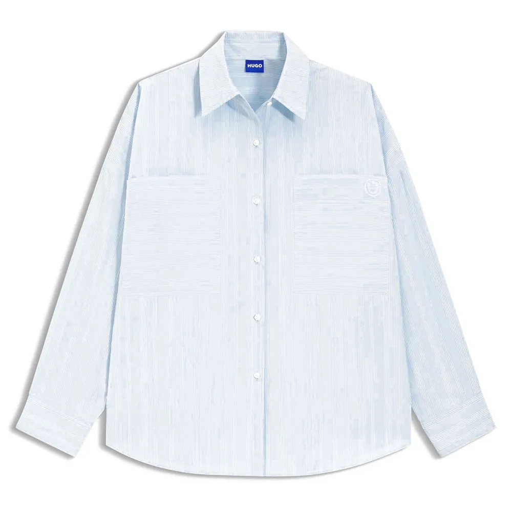 HUGO Edafnena10274325 Синяя блузка, синий
HUGO Edafnena10274325 Синяя блузка, синий