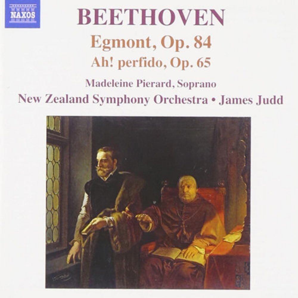 Диск CD Beethoven: Egmont, Op. 84 / Ah! Perfido, Op. 65 - Ludwig van Beethoven, James Judd, Madeleine Pierard, New Zealand Symphony Orchestra
Диск CD Beethoven: Egmont, Op. 84 / Ah! Perfido, Op. 65 - Ludwig van Beethoven, James Judd, Madeleine Pierard, New Zealand Symphony Orchestra