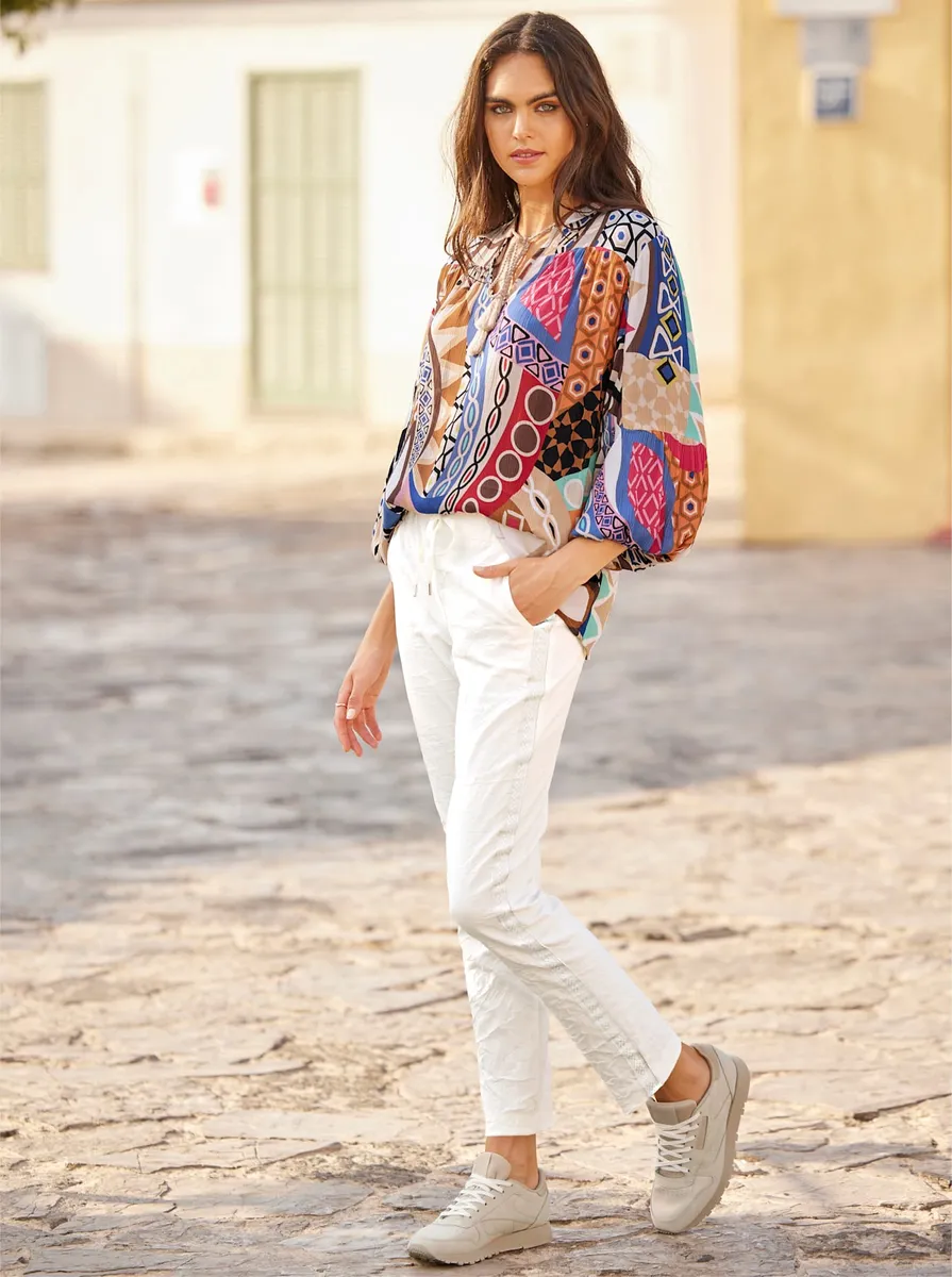 Блузка Heine с принтом, синий
Блузка Heine с принтом, синий