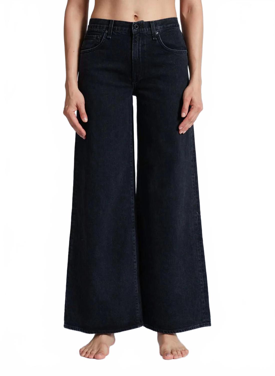 Атомные джинсы с широкими штанинами в цвете камень ASKK NY, Stone
Атомные джинсы с широкими штанинами в цвете камень ASKK NY, Stone