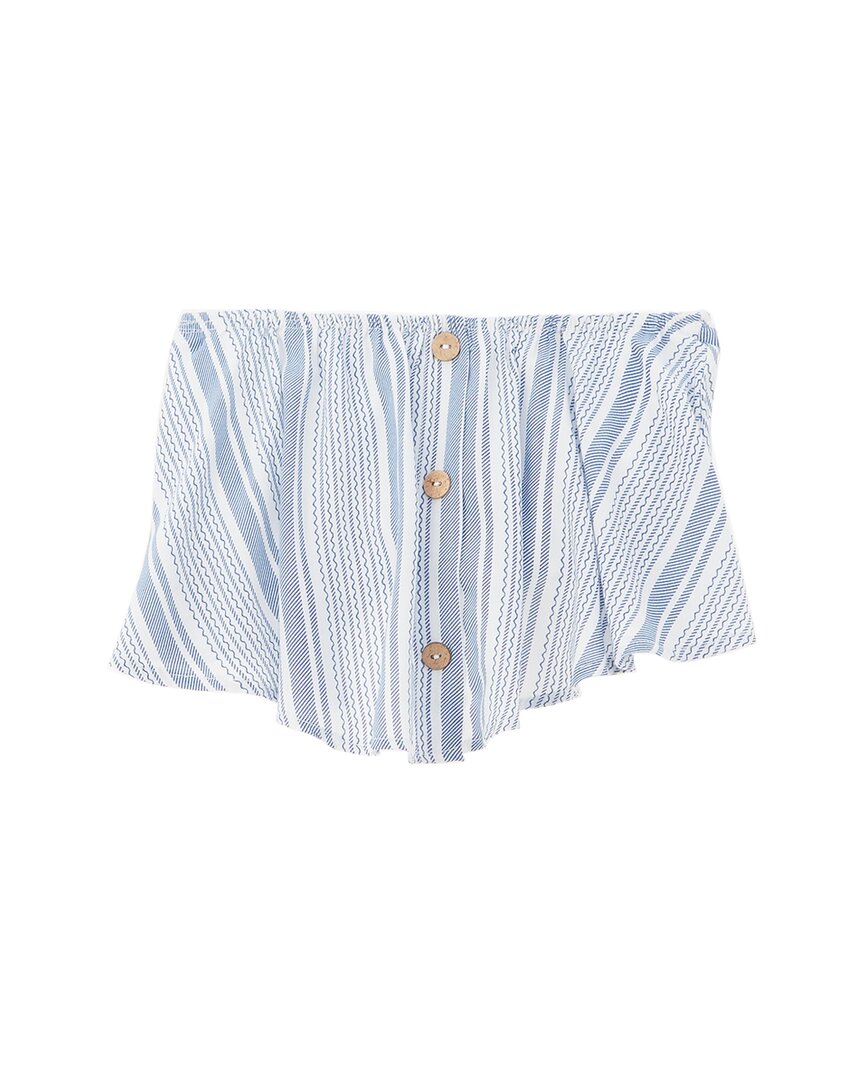 Винтажный топ-трубка Havana Blue Stripe с пуговицами Vintage Havana
Винтажный топ-трубка Havana Blue Stripe с пуговицами Vintage Havana