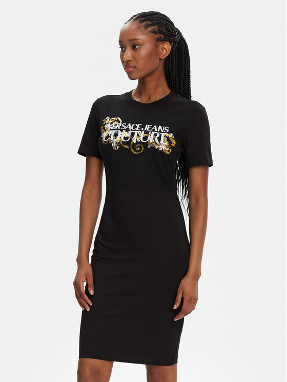 Платье облегающего кроя для повседневной носки 78HAOC06 Versace Jeans Couture, черный
Платье облегающего кроя для повседневной носки 78HAOC06 Versace Jeans Couture, черный