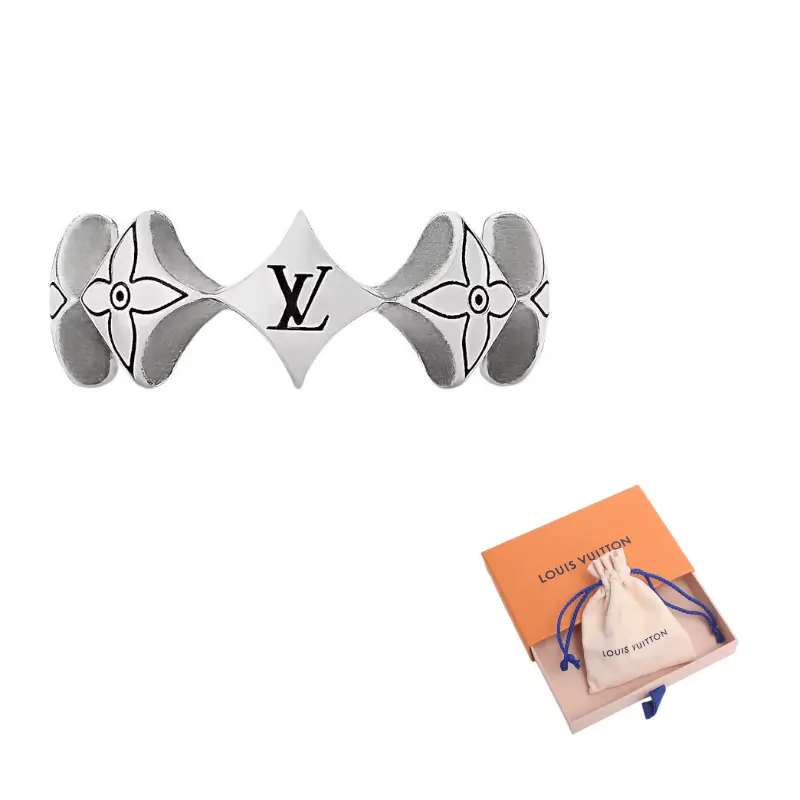 Серебряное кольцо для мужчин Sterling Silver LOUIS VUITTON, серебряный
Серебряное кольцо для мужчин Sterling Silver LOUIS VUITTON, серебряный