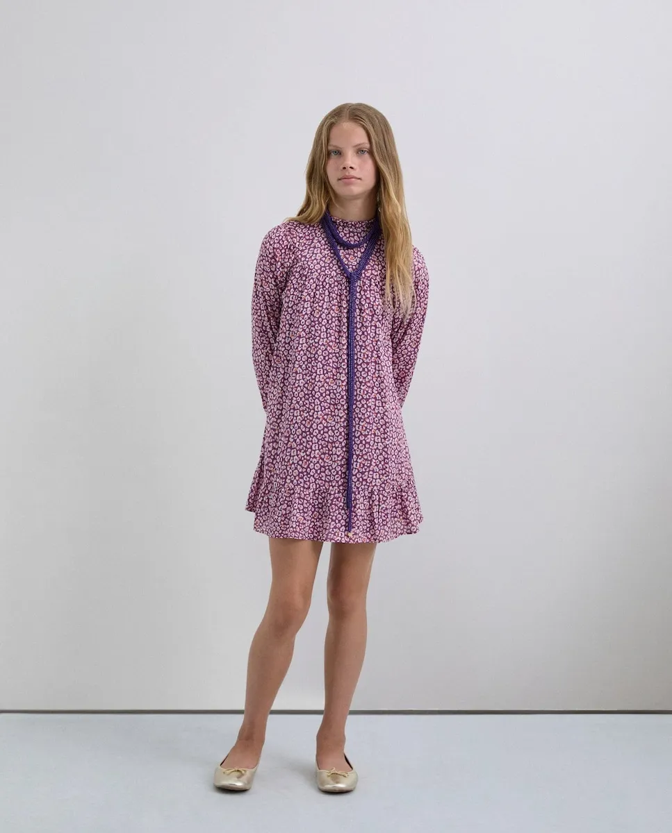 Мини-платье с принтом под звериную шкуру Scalpers, лиловый
Мини-платье с принтом под звериную шкуру Scalpers, лиловый