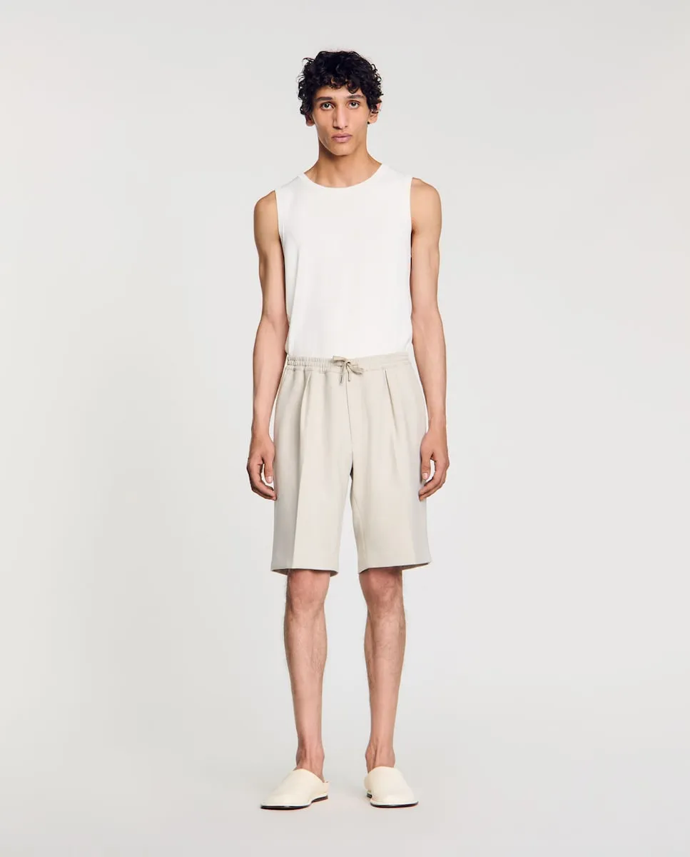 Мужские трикотажные шорты-бермуды Sandro, цвет Crudo
Мужские трикотажные шорты-бермуды Sandro, цвет Crudo