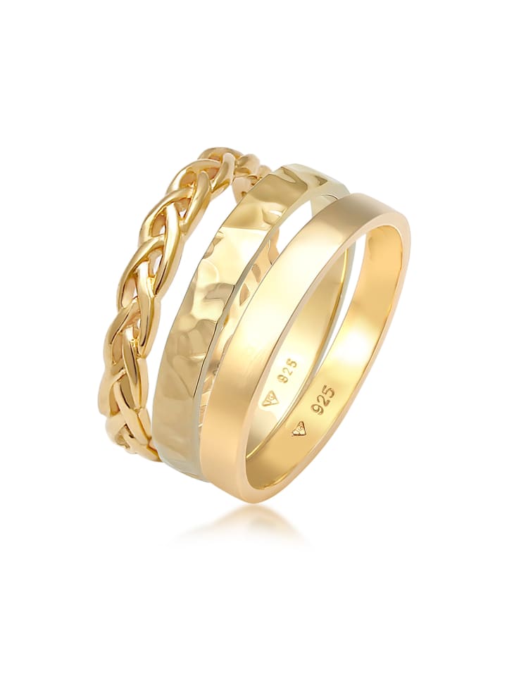 Elli Кольцо из серебра 925 пробы в золотой оправе
Elli Кольцо из серебра 925 пробы в золотой оправе