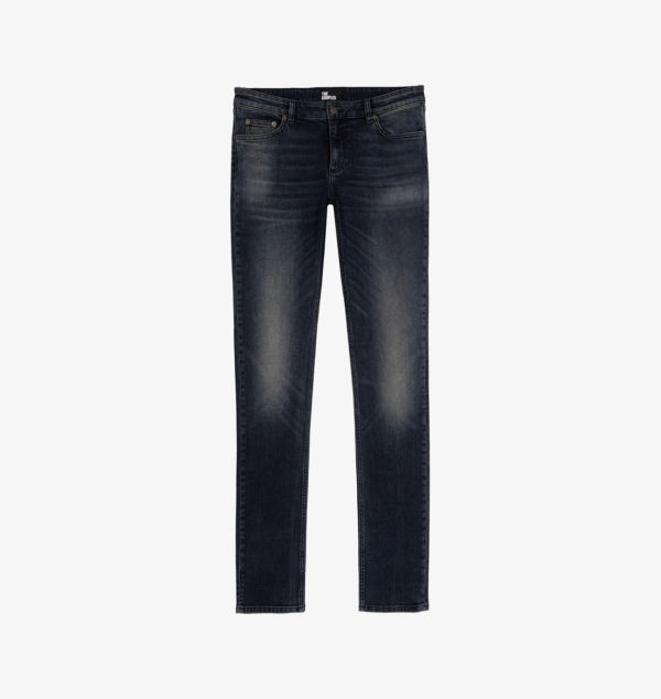 Джинсы прямого кроя из эластичного денима с эффектом потертости и средней посадкой The Kooples, синий
Джинсы прямого кроя из эластичного денима с эффектом потертости и средней посадкой The Kooples, синий