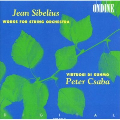 CD диск Sibelius / Csaba / Virtuosi Di Kuhmo: Works for String Orchestra
CD диск Sibelius / Csaba / Virtuosi Di Kuhmo: Works for String Orchestra