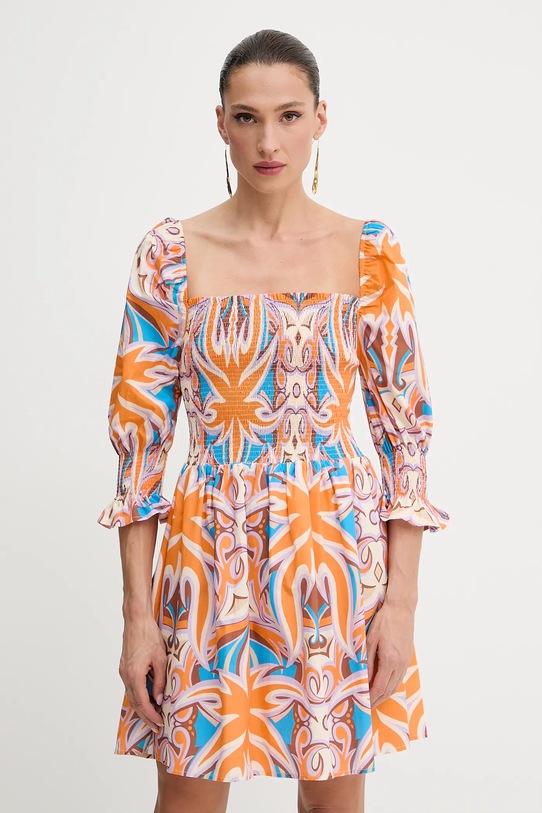 Хлопковое платье KOUSSI Silvian Heach, оранжевый
Хлопковое платье KOUSSI Silvian Heach, оранжевый