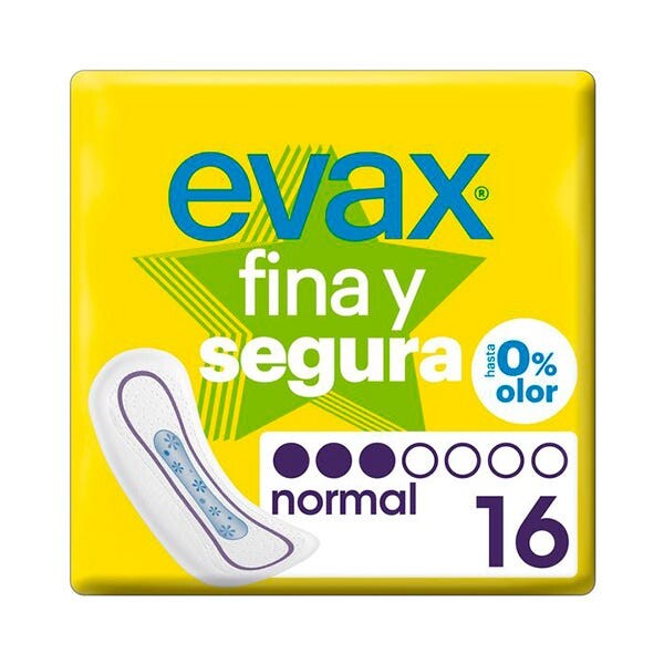 Прекрасно и безопасно Нормально 16 шт Evax
Прекрасно и безопасно Нормально 16 шт Evax