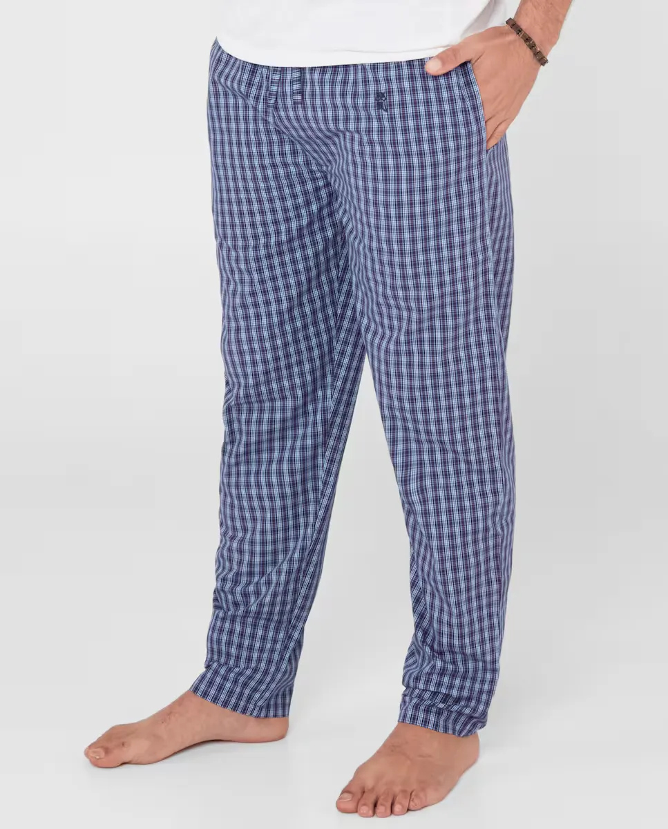 Мужские длинные пижамные брюки из красной ткани El Búho Nocturno, белый
Мужские длинные пижамные брюки из красной ткани El Búho Nocturno, белый